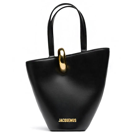 Jacquemus Le Petit Bambola leather tote bag