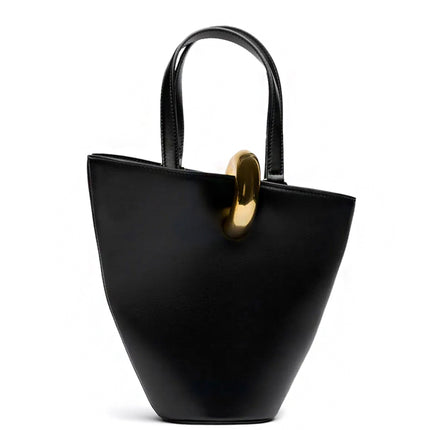 Jacquemus Le Petit Bambola leather tote bag