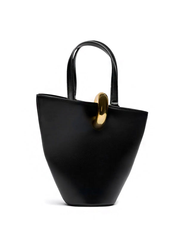 Jacquemus Le Petit Bambola leather tote bag