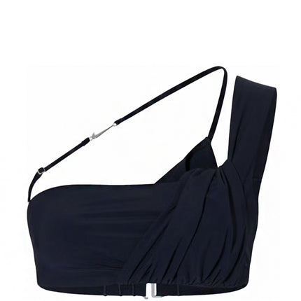 Jacquemus x Nike La Brassière Drapée Sports Bra Dark Obsidian