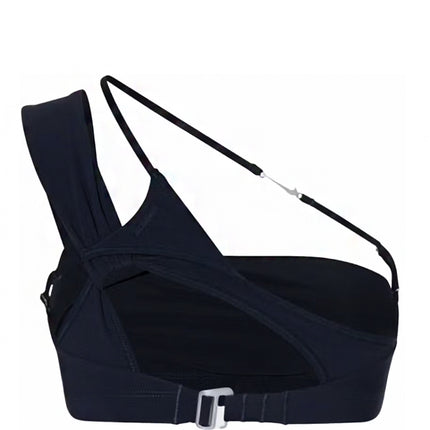Jacquemus x Nike La Brassière Drapée Sports Bra Dark Obsidian