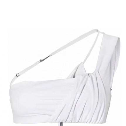 Jacquemus x Nike La Brassière Drapée Sports Bra White