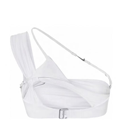 Jacquemus x Nike La Brassière Drapée Sports Bra White