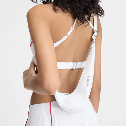 Jacquemus x Nike Le Sac Swoosh Small White