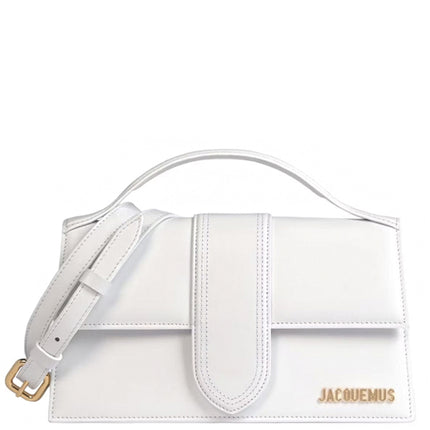 Jacquemus Le Grand Bambino Crossbody Strap Handbag White