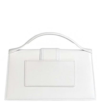 Jacquemus Le Grand Bambino Crossbody Strap Handbag White