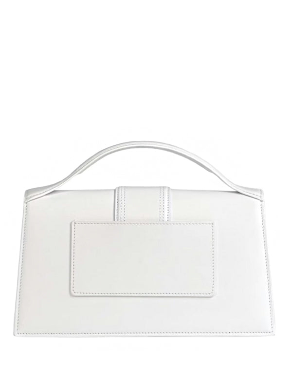 Jacquemus Le Grand Bambino Crossbody Strap Handbag White