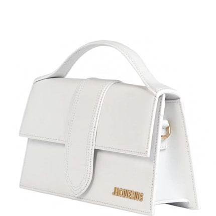 Jacquemus Le Grand Bambino Crossbody Strap Handbag White