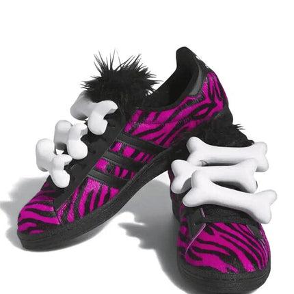 Jeremy Scott x adidas Campus 80s Bones Pink