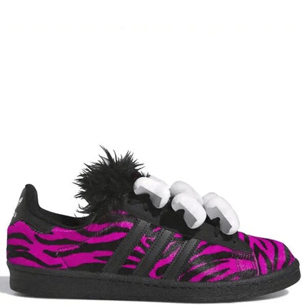 Jeremy Scott x adidas Campus 80s Bones Pink