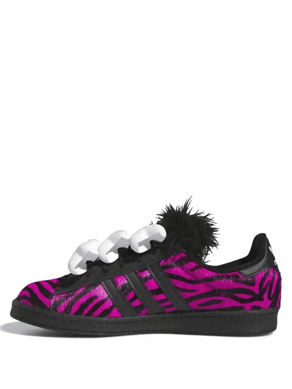 Jeremy Scott x adidas Campus 80s Bones Pink