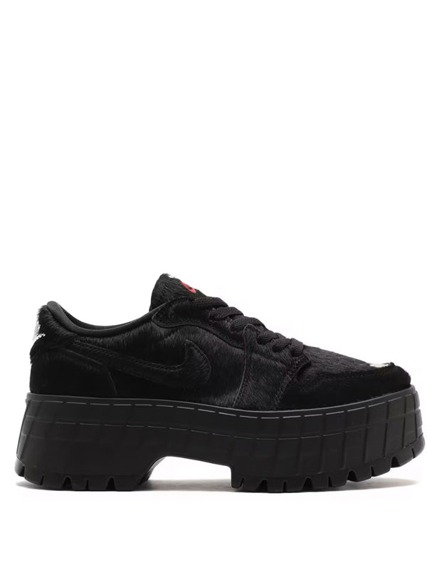 Jordan 1 Low Brooklyn Black Gym Red
