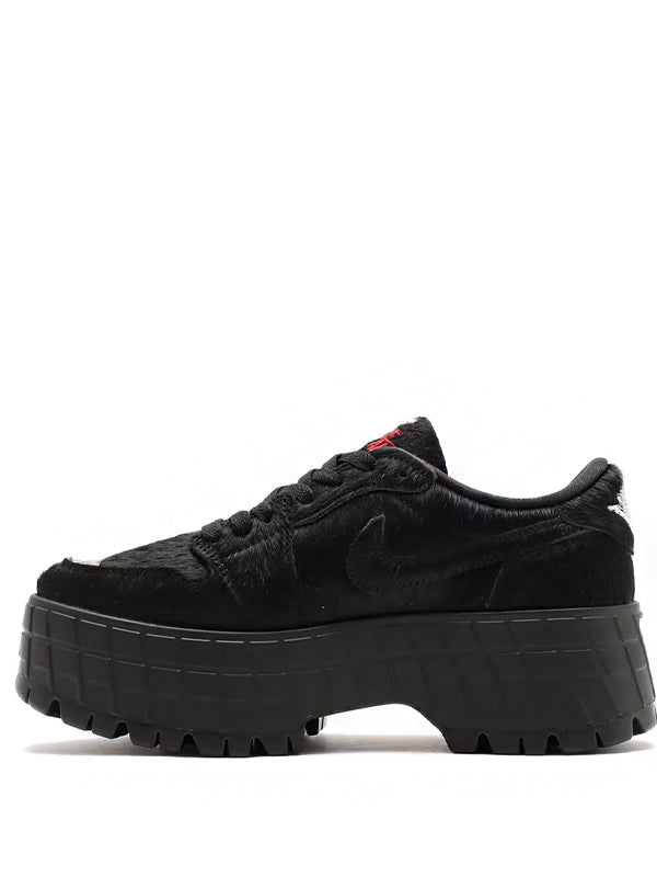 Jordan 1 Low Brooklyn Black Gym Red