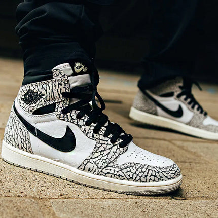 Jordan 1 Retro High OG White Cement