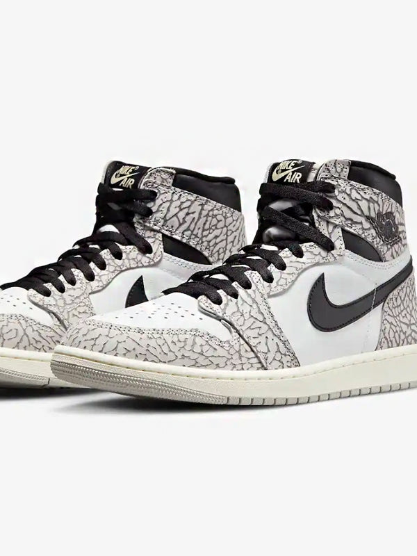 Jordan 1 Retro High OG White Cement