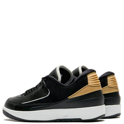 Jordan 2 Retro Low Black Metallic Gold