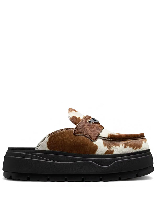 Jordan Mule Cow Print