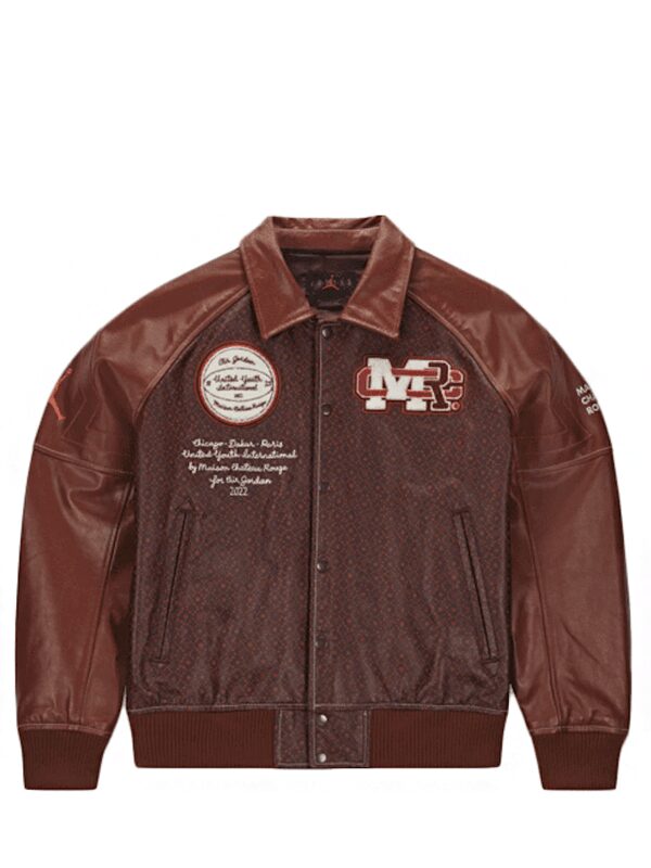 Air Jordan x Maison Chateau Rouge Jacket Brown