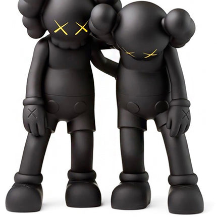KAWS Along The Way Vinyl Figure Black Brown Grey Set