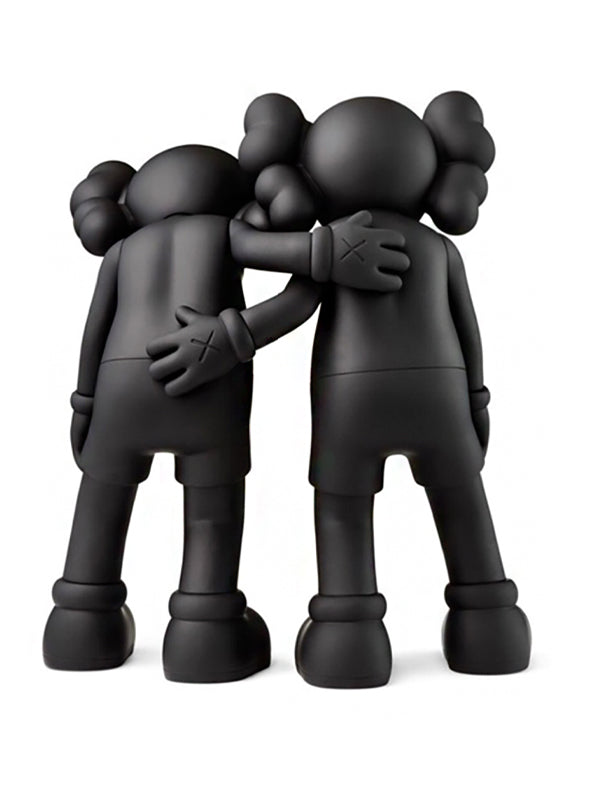 KAWS Along The Way Vinyl Figure Black Brown Grey Set