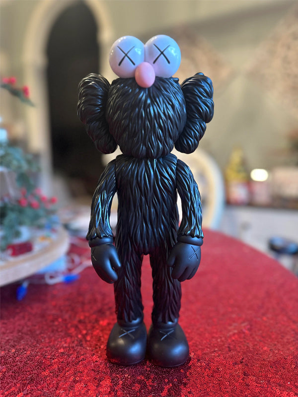KAWS BFF Open Edition Vinyl Figure Black
