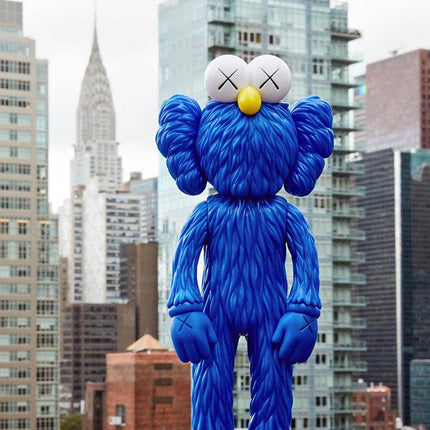 KAWS BFF Open Edition Vinyl Figure Blue