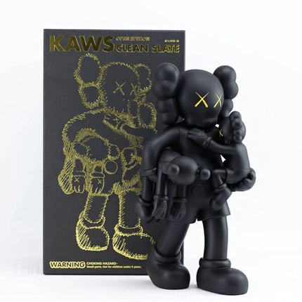 KAWS Clean Slate Vinyl Figure Black Set