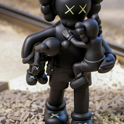 KAWS Clean Slate Vinyl Figure Grey/Black/Brown Set