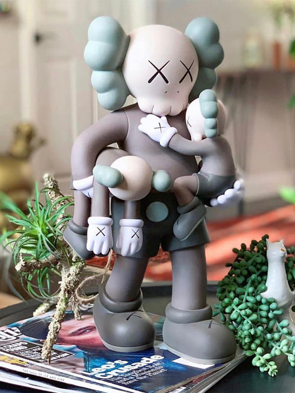 KAWS Clean Slate Vinyl Figure Brown Set