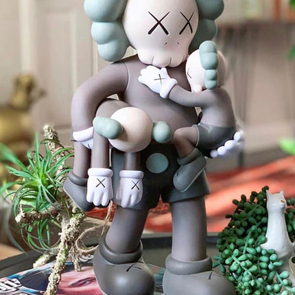 KAWS Clean Slate Vinyl Figure Grey/Black/Brown Set