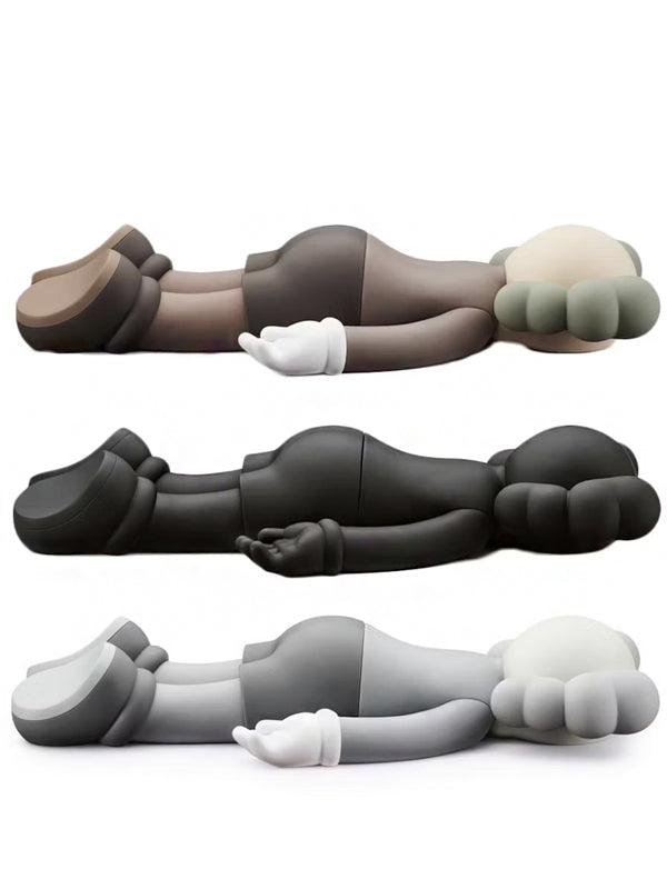 KAWS Companion 2020 Vinyl Figure Brown/Black/Grey Set