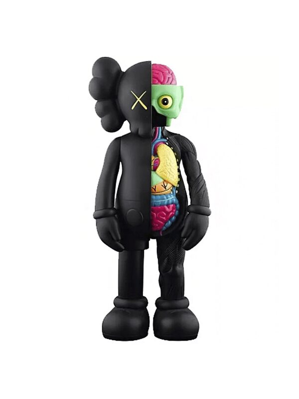 KAWS Companion Flayed & Companion Open Edition Vinyl Figure Black Set