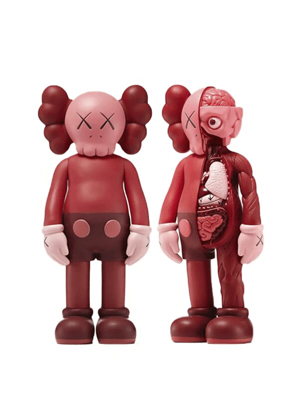 KAWS Companion Flayed & Companion Open Edition Vinyl Figure Blush Set