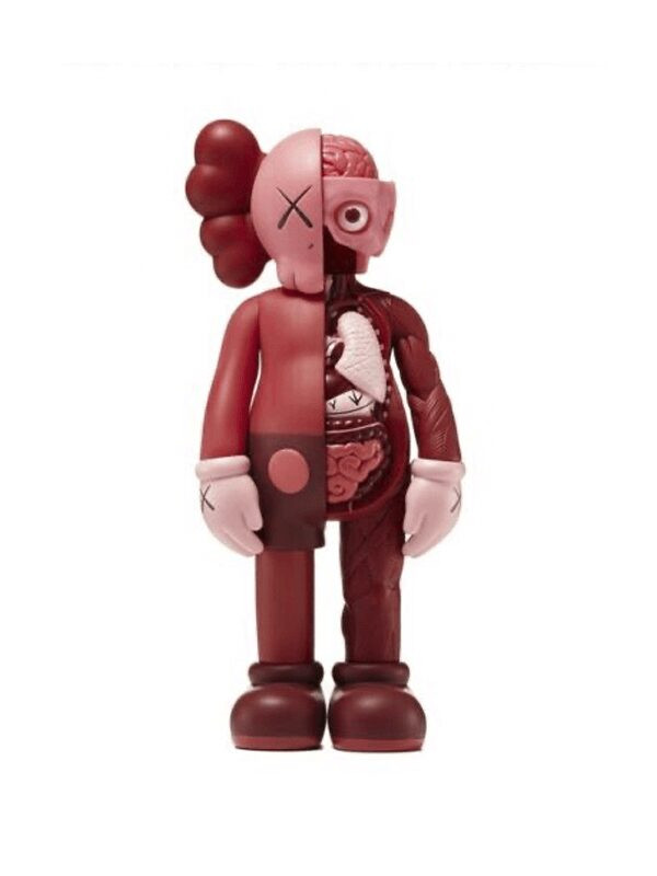 KAWS Companion Flayed & Companion Open Edition Vinyl Figure Blush Set