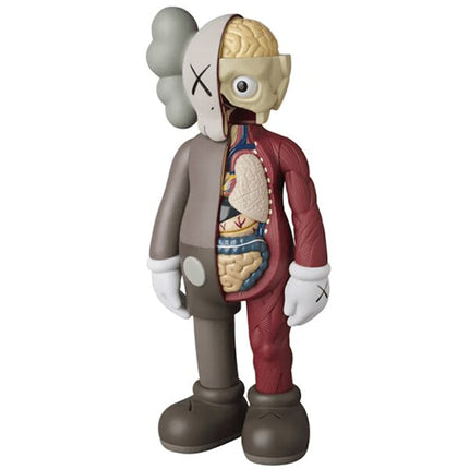 KAWS Companion Flayed & Companion Open Edition Vinyl Figure Brown Set