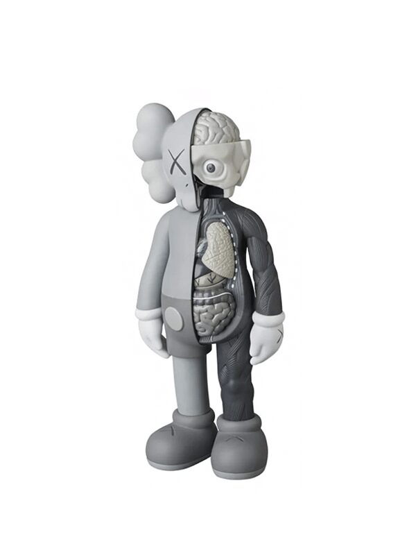 KAWS Companion Flayed & Companion Open Edition Vinyl Figure Grey Set