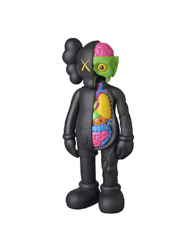 KAWS Companion Flayed Open Edition Vinyl Figure Black Set