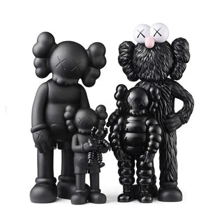 KAWS Family Vinyl Figures Set White/Black