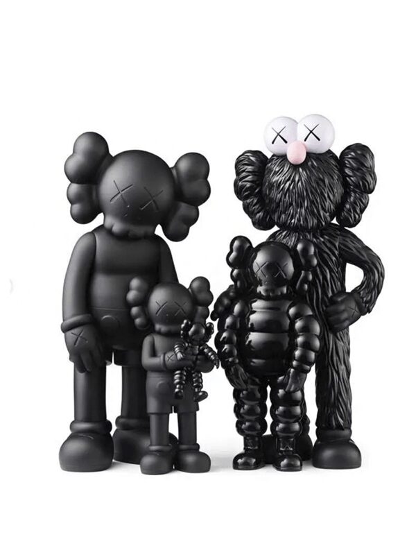 KAWS Family Vinyl Figures Set White/Black