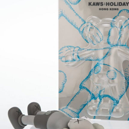 KAWS Holiday Hong Kong Bath Toy Grey