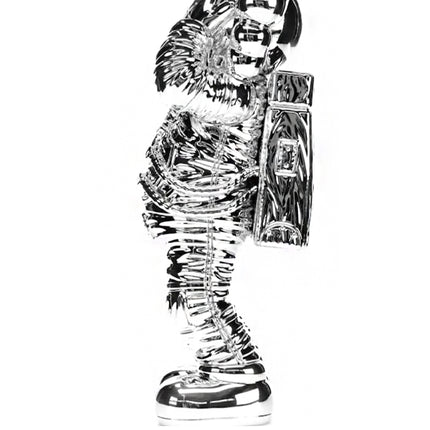 KAWS Holiday Space Figure Silver