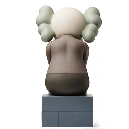 KAWS Passing Through Open Edition Vinyl Figure Brown