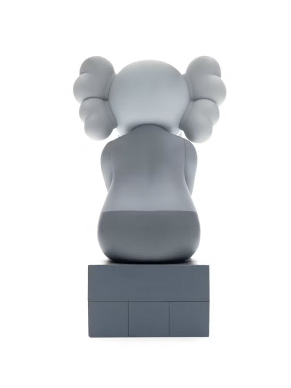 KAWS Passing Through Open Edition Vinyl Figure Grey