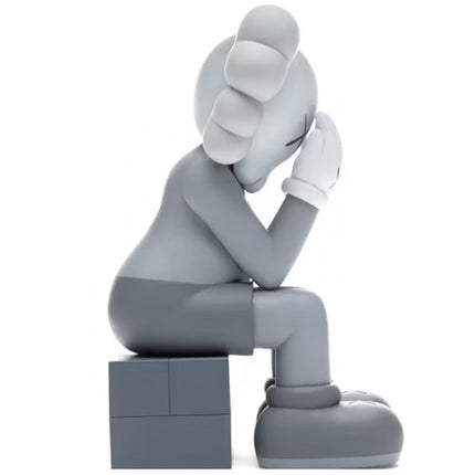 KAWS Passing Through Open Edition Vinyl Figure Grey
