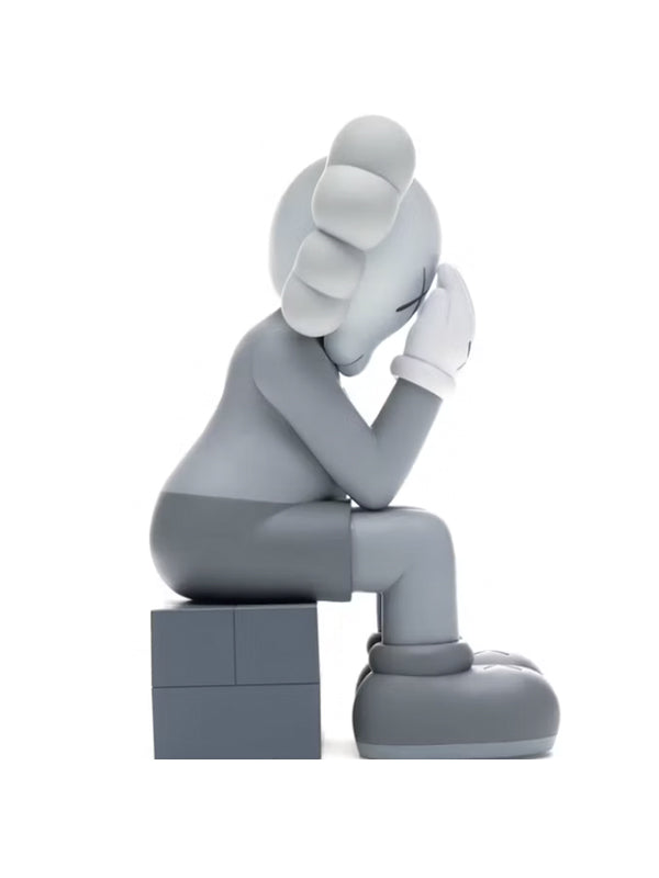 KAWS Passing Through Open Edition Vinyl Figure Grey