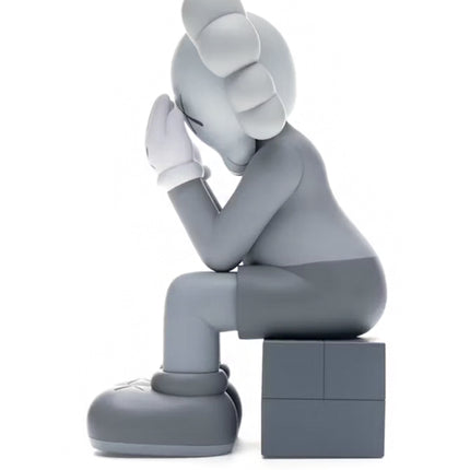 KAWS Passing Through Open Edition Vinyl Figure Grey