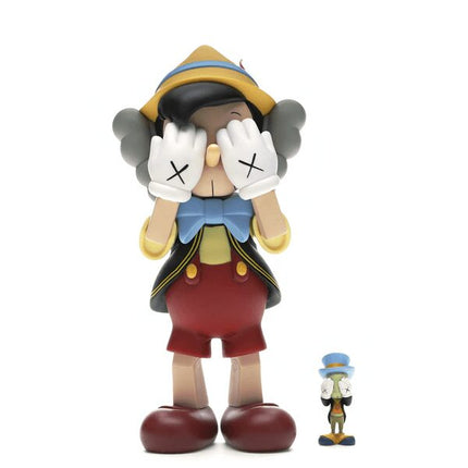 KAWS Pinocchio & Jiminy Cricket Vinyl Figure Multi