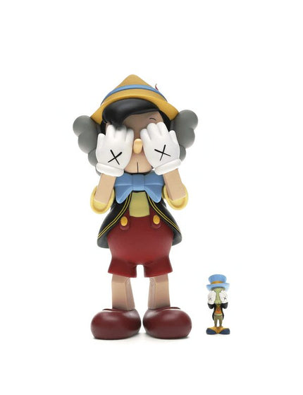 KAWS Pinocchio & Jiminy Cricket Vinyl Figure Multi