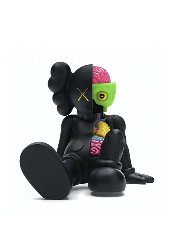 KAWS Resting Place Vinyl Figure Black