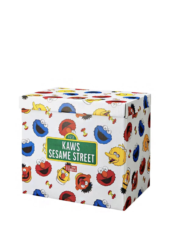 KAWS Sesame Street Uniqlo Plush Toy Complete Box Set Multi